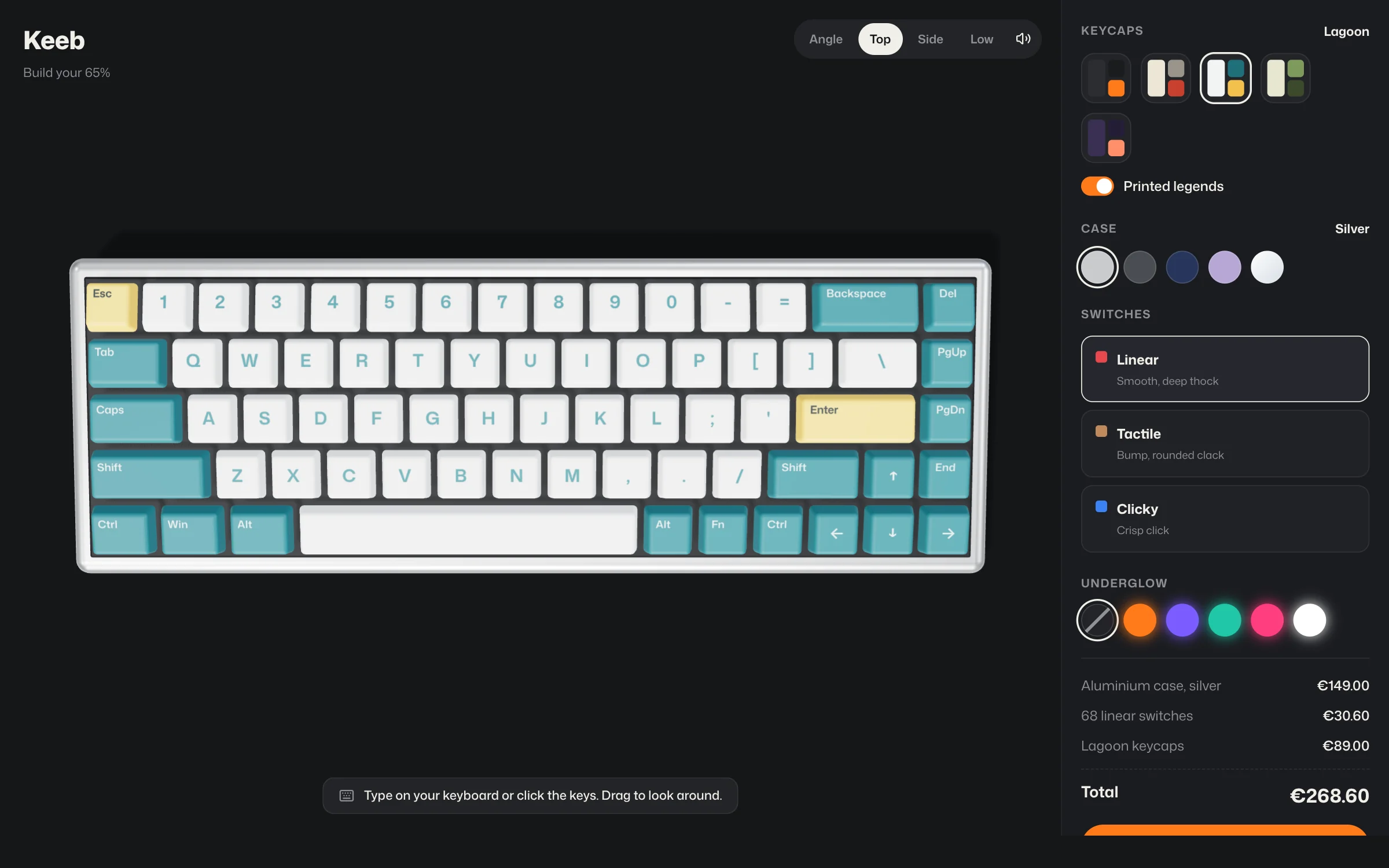 Keeb from above