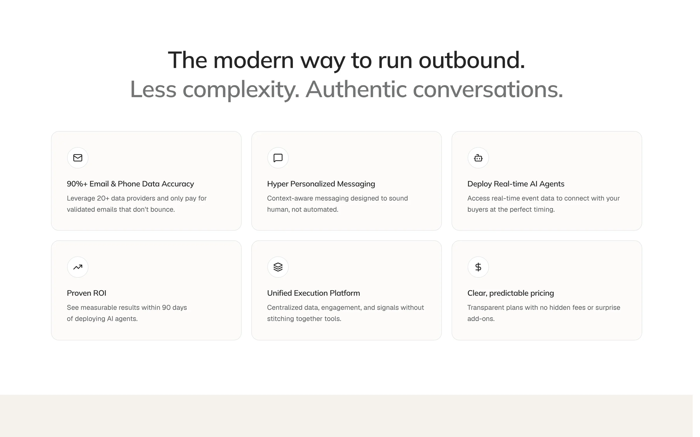 RevenueGrids feature grid